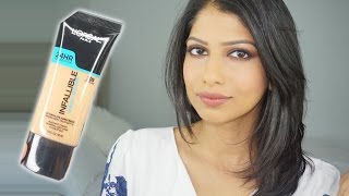 LOREAL Infallible Pro Glow Foundation  Demo amp Review [upl. by Chew276]