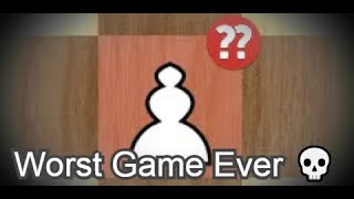 Worst Chess Game Ever Played 1 Elo [upl. by Merriman]