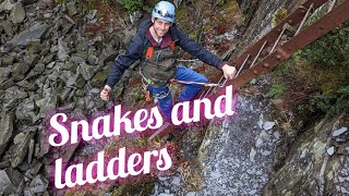 Snakes and ladders Dinorwic slate quarry [upl. by Emerick]