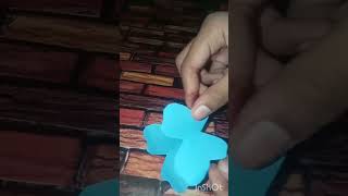 Making butterfly with craft paper ✨ Sizzlingsaumya [upl. by Cassie828]