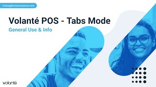 Volanté V7 POS Introduction amp Use of TABS Mode [upl. by Rhodes]