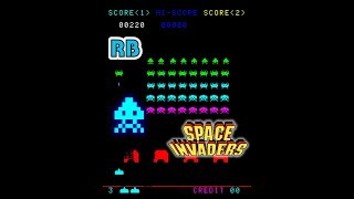 1978 60fps Space Invaders 23840pts [upl. by Naghem]