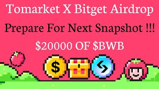 20000 of BWB  Tomarket Airdrop Snapshot 2 Full Details  Listing Soon TamilCryptoSchool [upl. by Jasen527]