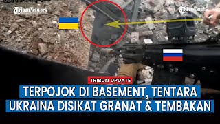 Prajurit Rusia vs Tentara Ukraina Baku Tembak di Sekitar Area Lubang Persembunyian [upl. by Clementi]