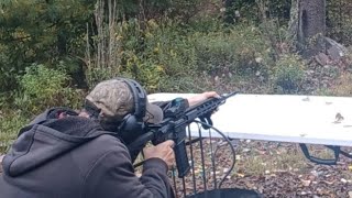 Practicing 400 Yard Hold  AR15 Red Dot [upl. by Lunneta]