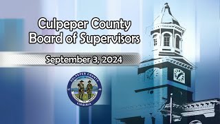 Culpeper County BOS Meeting [upl. by Aokek]