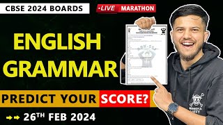 Most Expected Questions 🔥  English Grammar Class 10  Class 10 English Grammar  CBSE 2024 [upl. by Shannen]