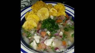 Ceviche de PescadoWhite Marlin Recipe [upl. by Yecram226]