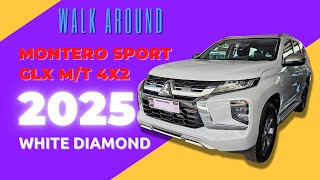 2025 Mitsubishi Montero Sport GLX MT 4X2 White Diamond [upl. by Ueihtam]