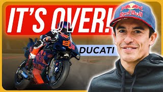 Marc Marquezs REACTION To His NEW Ducati Test  MotoGP 2024  MotoGP News [upl. by Epoillac]