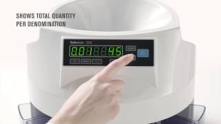 Safescan  1200 Coin Counter [upl. by Colner806]