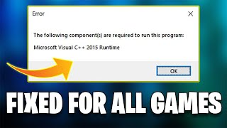 Fix The Following Components Are Required To Run This Program Microsoft Visual C 2015 Runtime [upl. by Adnuahs518]