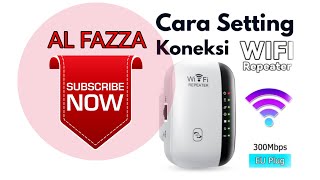 Cara Setting Wifi Repeater  Cara Menambah Signal Wifi [upl. by Gundry]