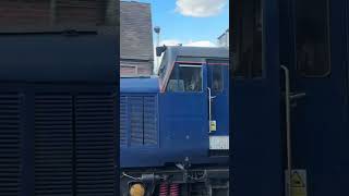 At Hinckley Station 2 class 37s 3721837608 0M59 with great tones ANDY [upl. by Whorton]