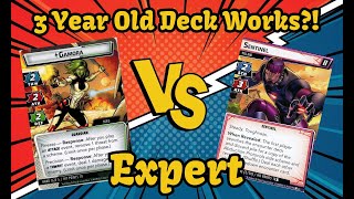 Gamora vs Project Wideawake Expert  Can a 3 Year Old Deck Still Work  Marvel Champions Gameplay [upl. by Siekram]