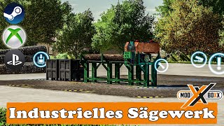 LS22 Mods  Industrielles Sägewerk  Farming Simulator 22 Modvorstellung [upl. by Allehcram126]