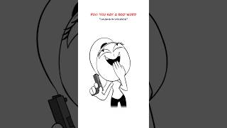 You Said A Bad Word 😳 Animation Meme shorts [upl. by Kennett224]