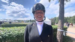 Susanne Barnow  7års semifinale vinder  Falsterbo Horse Show 2023 [upl. by Michey]