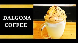 DALGONA COFFEE RECIPE IN 5 MIN [upl. by Aniwde]