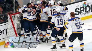 NHL Stanley Cup Final 2019 Blues vs Bruins  Game 7 Extended Highlights  NBC Sports [upl. by Elvia]