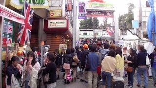 Walking in HarajukuTakeshita StreetOmotesando in Tokyo 東京 原宿、竹下通り、表参道を歩きながら撮影 [upl. by O'Toole]