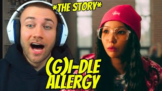 IMPORTANT MEANING GIDLE  Allergy Official Music Video  REACTION [upl. by Ahsein]