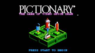 VGM Hall Of Fame Pictionary  Mini Game 2 Theme NES [upl. by Nyrem]