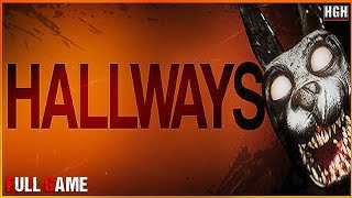 Hallways  Full Game  Gameplay Walkthrough No Commentary [upl. by Ahsinert]