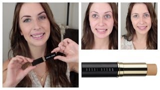 Bobbi Brown Skin Foundation Stick Review  Makeup Minute [upl. by Aken]