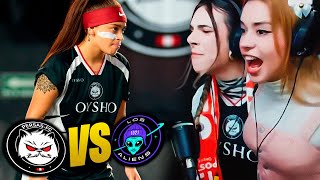 PERSAS FEMENIL vs LAS ALIENS FC  Queens League Americas  JORNADA 8 [upl. by Alleul]