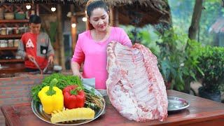 quotDelicious Pork Ribs cook for tablequot Juicy pork ribs stir fry sour sweet pork ribs grill [upl. by Nahs]