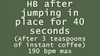 190 bpm after three teaspoons of instant coffee [upl. by Nirmak]