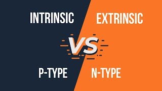 Classification of Semiconductors IntrinsicExtrinsic PTypeNType [upl. by Olumor130]