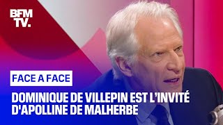 FaceàFace  Dominique de Villepin [upl. by Crystie821]