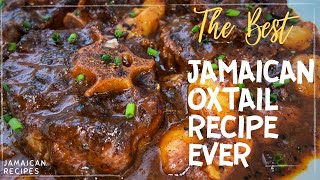 How to make The BEST Jamaican Oxtail EASY STEPBY STEP Fall off the Bone Oxtail Stew [upl. by Kimberlyn]