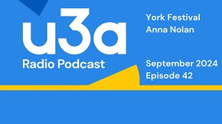 u3a radio podcast September 2024  u3a UK [upl. by Miahc829]