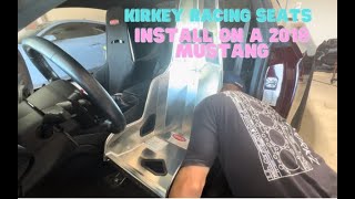 Kirkey racing seats installed in a S550 Kirkey Racing Seats Installation [upl. by Ivie]