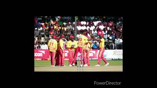 Zimbabwe cricket team created a new record in T20 cricket 🏏cricket t20cricket record [upl. by Anela]