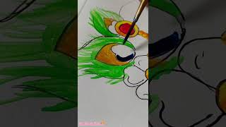 Little Krishna ji drawing 🎨 ll Krishna ji drawing easy 🎨🎨🎨 [upl. by Dustan528]