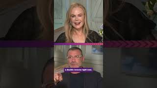 Nicole Kidman Liev Schreiber talk The Perfect Couple finale EntertainThis [upl. by Bendix220]