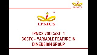 CostX  Variable Features in Dimension Group [upl. by Jammal]