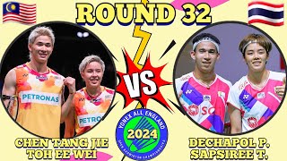 R32🇲🇾CHEN TANG JIETOH EE WEI CIPTA KEJUTAN MARA KE PUSINGAN R16🔥😱‼️KALAHKAN 🇹🇭BASSPOPOR🫡‼️ [upl. by Yenar]