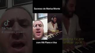 Ainda bem Marisa Monte Cover feat Alê Piano e Voz [upl. by Ramgad209]