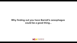 Experts and patients explain Why knowing you have Barretts oesophagus could be a good thing [upl. by Isnyl]