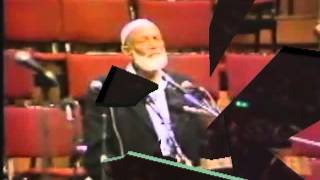 Ahmed Deedat Answer  Shorrosh lie about Bismillah being Trinity [upl. by Alejandra503]