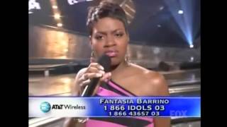 Fantasia Barrino  Knock On Wood  American Idol [upl. by Melisse]