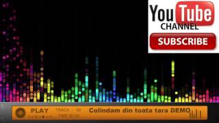 Colindam din toata tara Karaoke DEMO Negativ Instrumental [upl. by Snave]