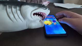 Colossal Megalodon Movie 2 Megalodon Puppet Plays Sonic Dash [upl. by Elacim]