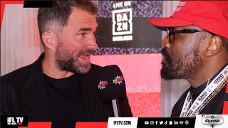 DO YOU THINK THATS  FAIR  DEREK CHISORA STICKS IT ON EDDIE HEARN OVER PACQUIAO v BENN FIGHT [upl. by Merrilee]