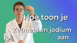 Hoe toon je zetmeel en jodium aan [upl. by Lekram]